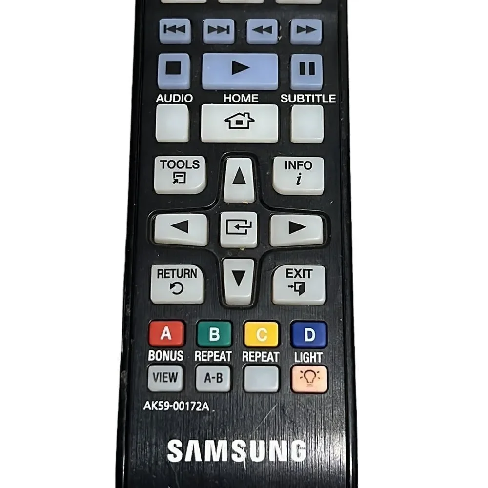 Samsung Remote AK59-00172A Blu-ray Player Replacement Tested OEM